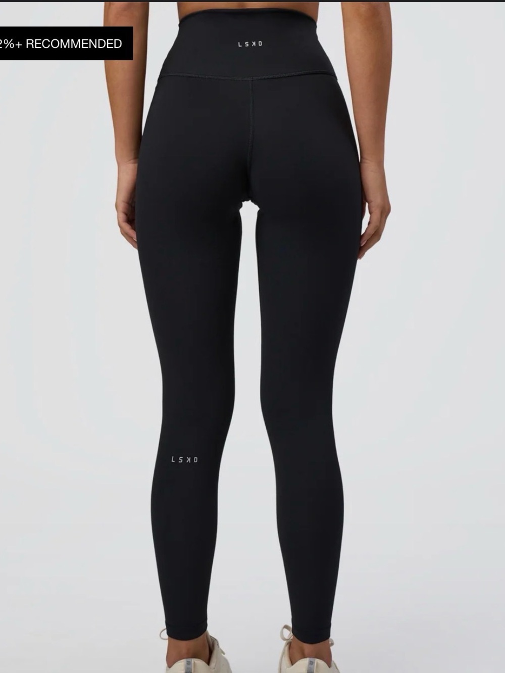LSKD NEW WITH TAGS High-Rise Black Performance Legging for Women size Large